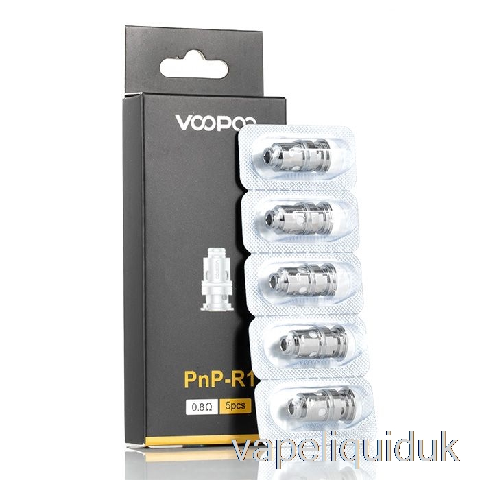 VOOPOO PnP Replacement Coils 0.8ohm PnP-R1 Dual Coils Vape Liquid